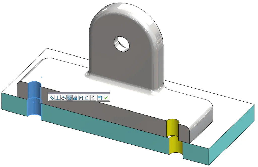Misaligned Concentric Mates in SOLIDWORKS 2018