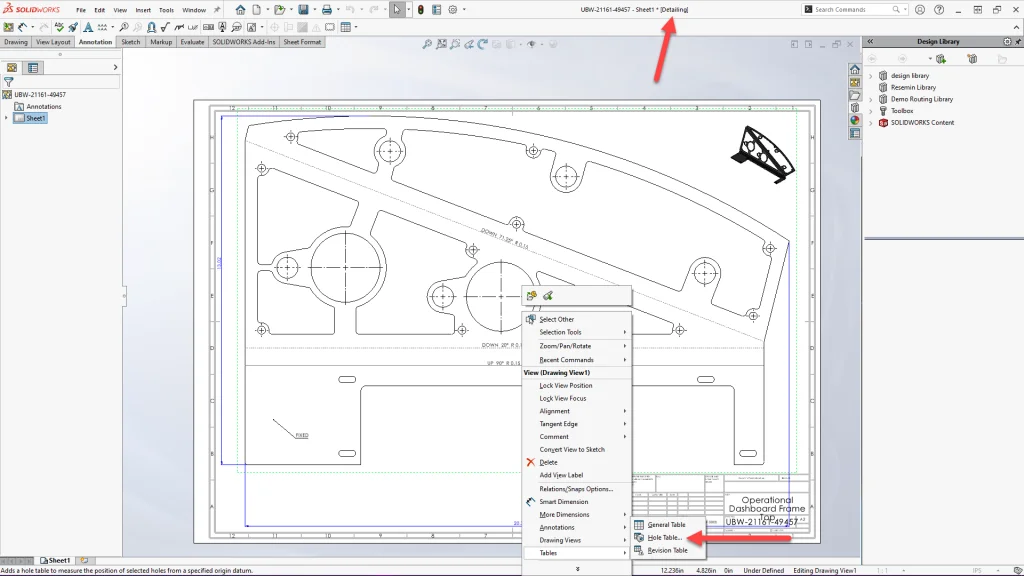 What’s New in SOLIDWORKS 2022-Detailing Mode Enhancements