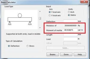 Beam Calculator – A Potential Toolbox Utility in SOLIDWORKS