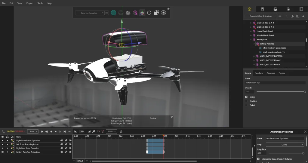 How to Create Exploded View Animations in SOLIDWORKS Visualize