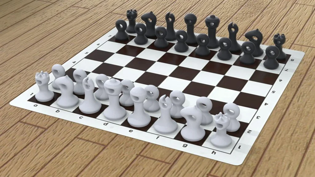 3D Sculptor xShape Chess Set – SOLIDWORKS Tutorial