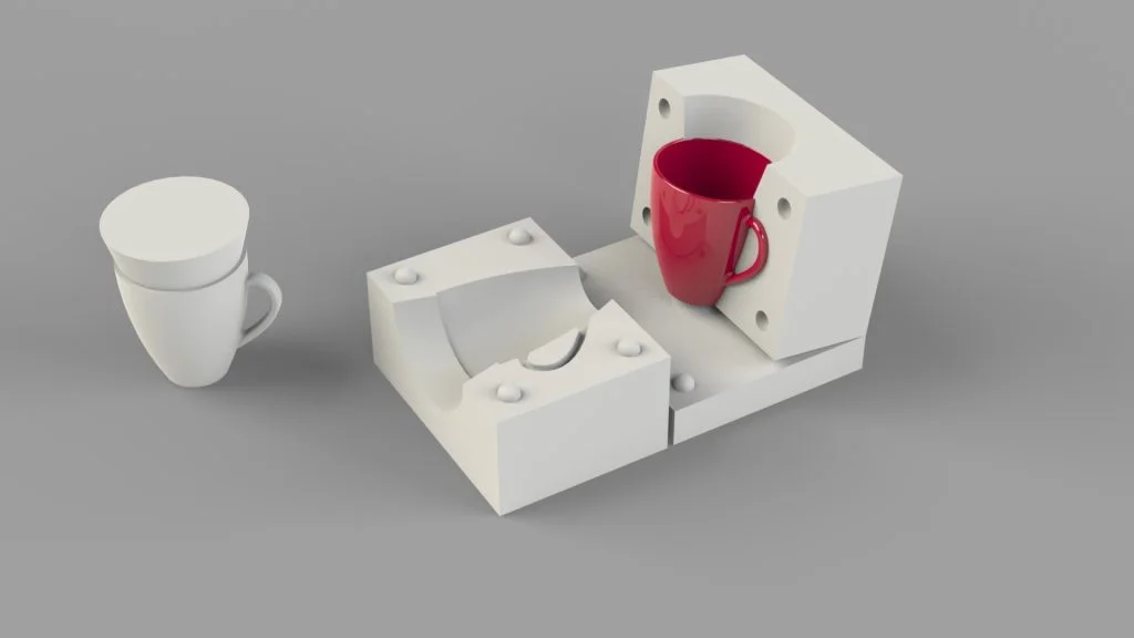 Ceramic Cup Plaster Mold Tutorial