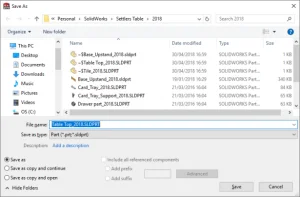 Duplicating a SOLIDWORKS Assembly Project