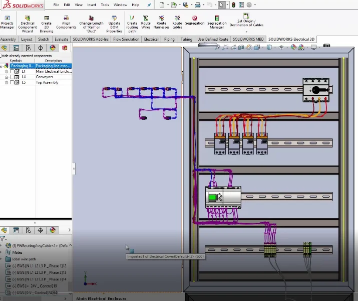 SOLIDWORKS Electrical Professional vs SOLIDWORKS Routing