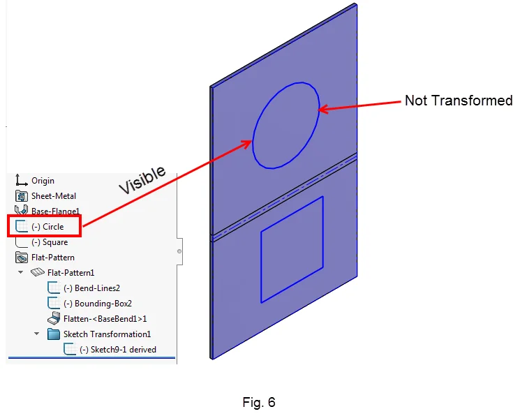 Understanding Sheet Metal and Transformed Sketches and How They Behave