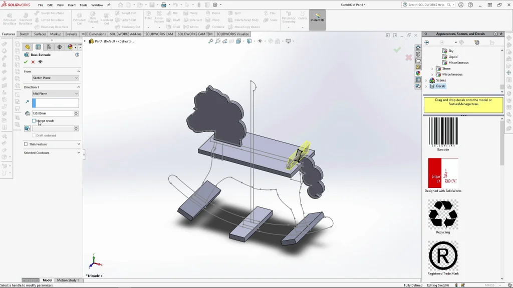 Rocking Carousel Horse Tutorial