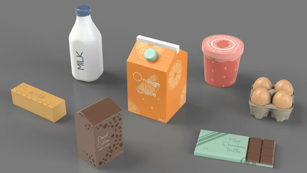 Applying Custom Decals to Toy Grocery Set: SOLIDWORKS Tutorial