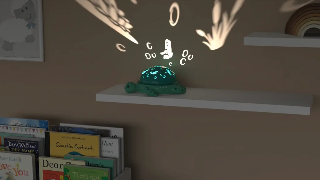 Turtle Projector Animation: SOLIDWORKS Visualize