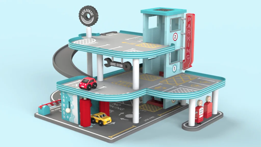 Toy Garage Assembly: SOLIDWORKS Tutorial Part 1