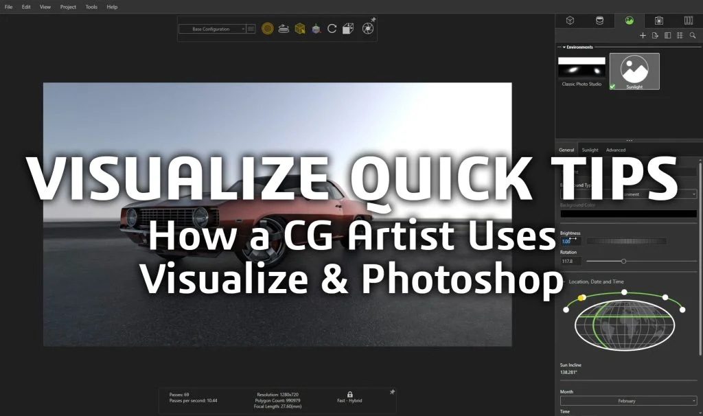 SOLIDWORKS Tech Tip – How a CG Artist Uses Visualize and Photoshop