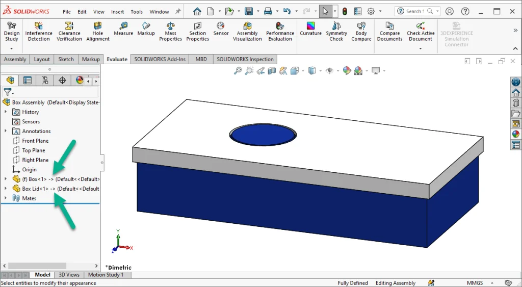 SOLIDWORKS 2021: Circular Reference Detection
