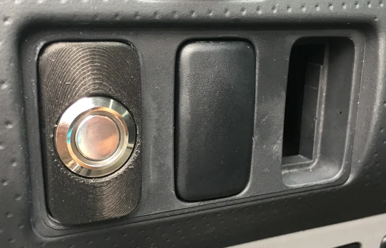 Designing a Button Insert for My Truck With SOLIDWORKS