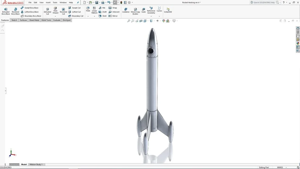 SOLIDWORKS Rocket Hacking Tutorial – Part 2