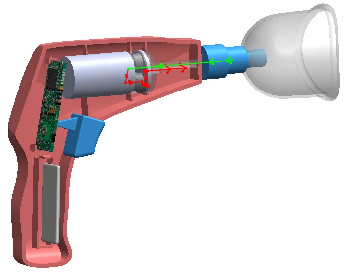 Mechanism Library: Vacuum Air Pump Suction Cup