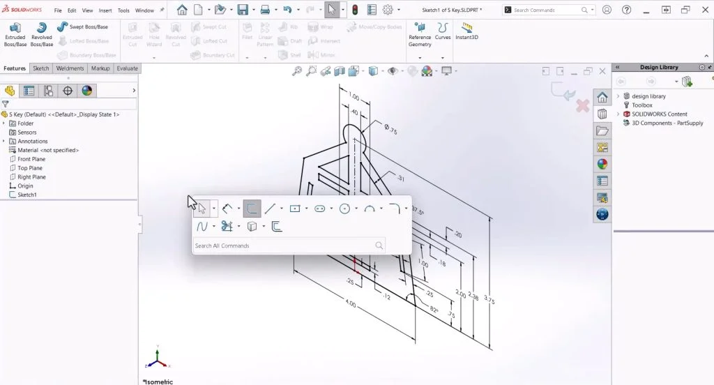 Design Efficiently – Using Shortcut Bars in SOLIDWORKS | Tech Tip Tuesday