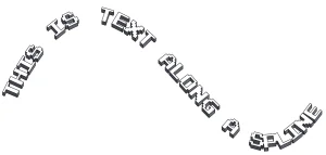 Dissolving Sketch Text
