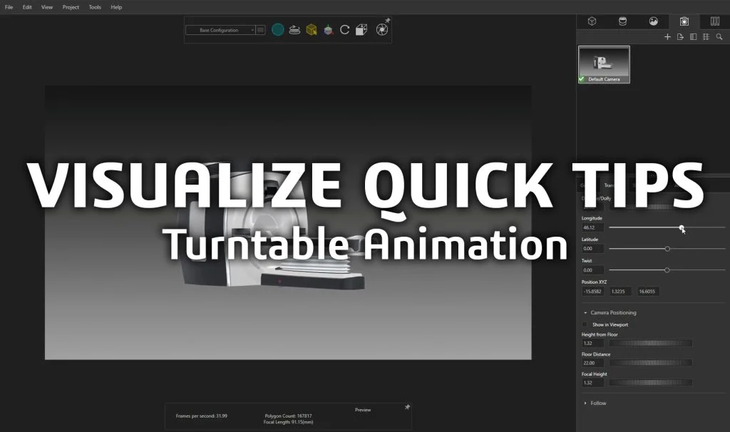 SOLIDWORKS Quick Tips – Turntable Animation