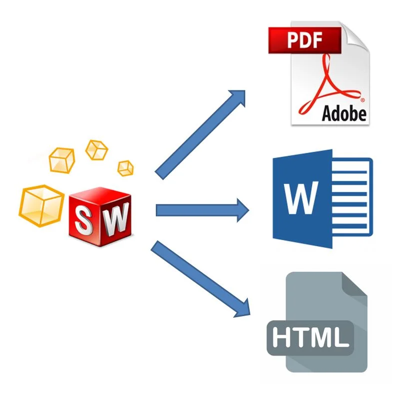 SOLIDWORKS Composer Quick Start Guide #9: Publishing to PDF, Word and HTML
