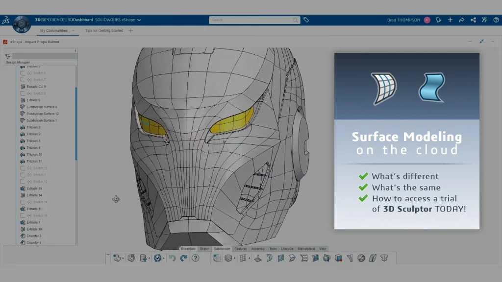 Surface Modeling on the Cloud: Lessons from #3DXW20 and Beyond