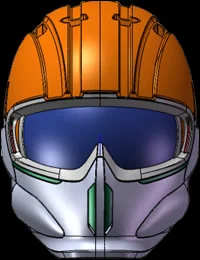 RuRoC Storm Trooper Helmet for extreme snowboarders!