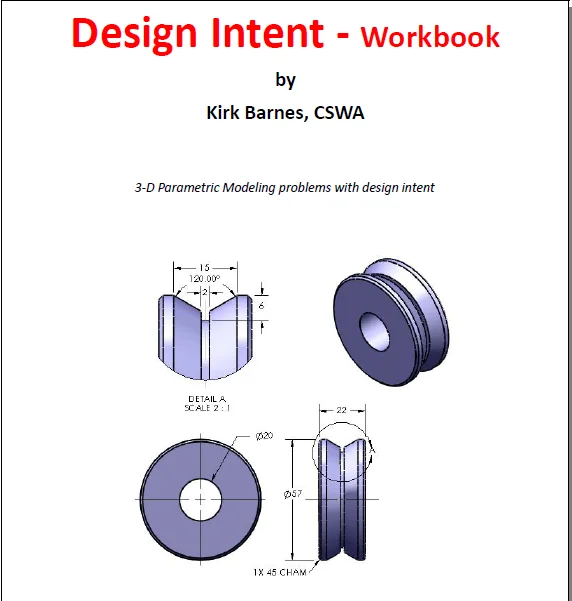 Design Intent Exercises in SolidWorks