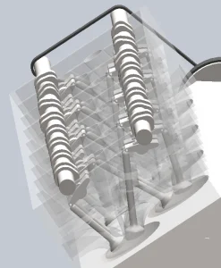 W16 Engine: Inside the Cylinder Head