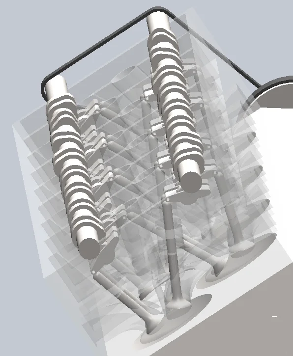 W16 Engine: Inside the Cylinder Head
