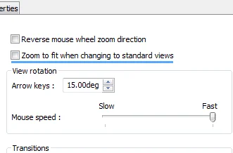 Viewing options in SolidWorks: zoom to fit no more!