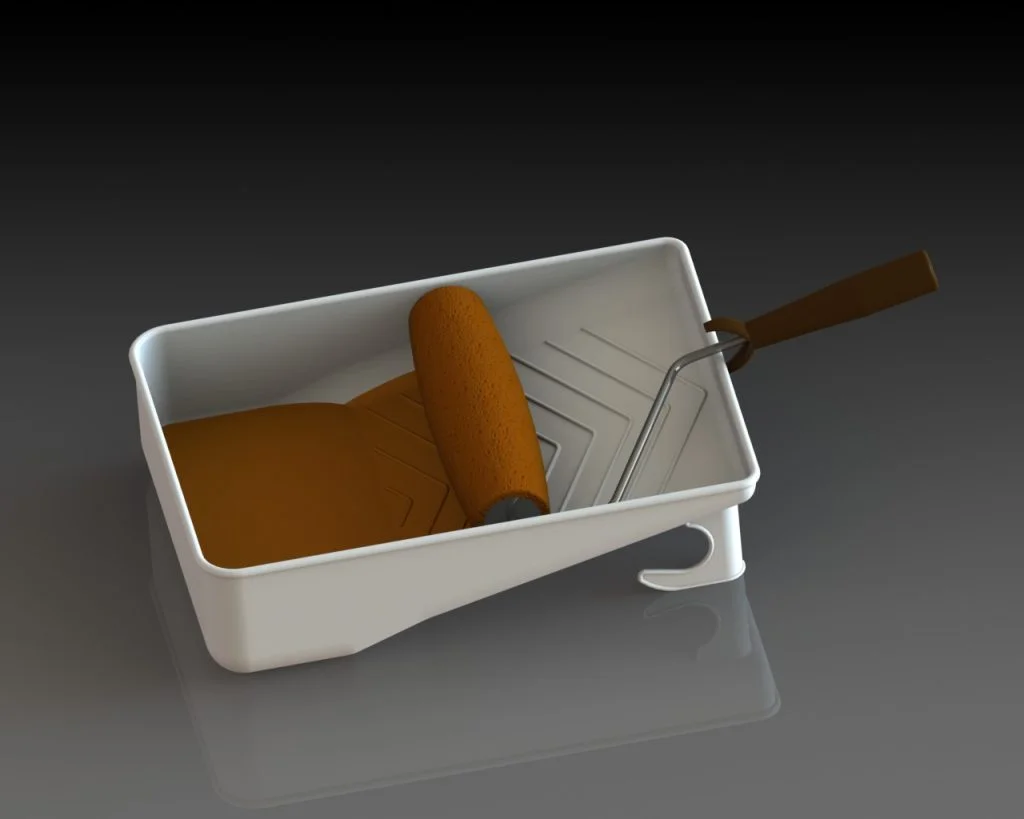 Paint Tray and Roller