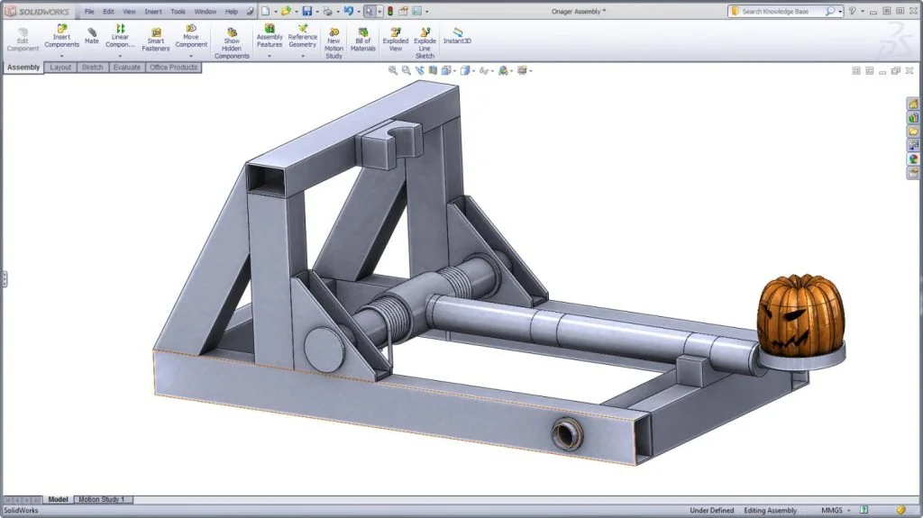 Maximize your punkin’ chunkin’ catapult with SolidWorks Simulation