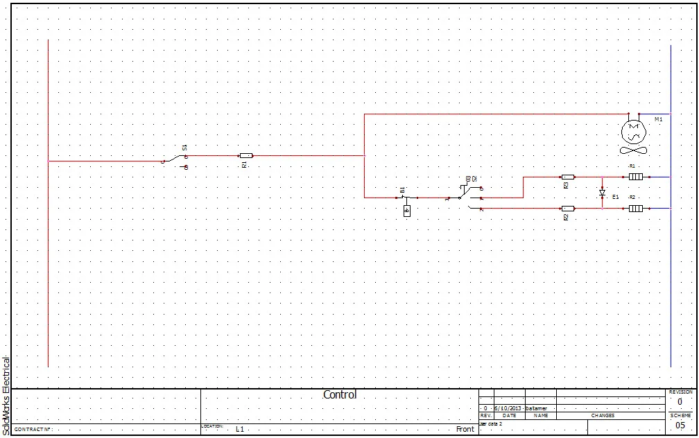 Basics of Drawing Schematics in SolidWorks Electrical 2D