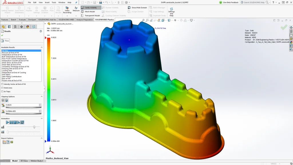 SOLIDWORKS Plastics At The Beach