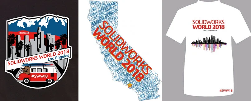 Who Wants a SOLIDWORKS World 2018 T-Shirt?