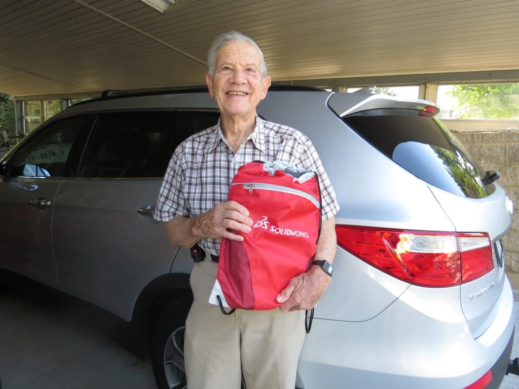 Charlie Hahs, US Veteran – Back to School at 86