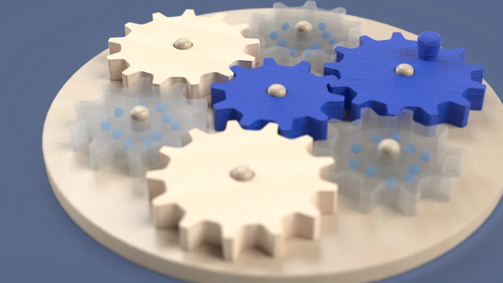 Cogs Toy Drawing Sheet Part 1: SOLIDWORKS Tutorial