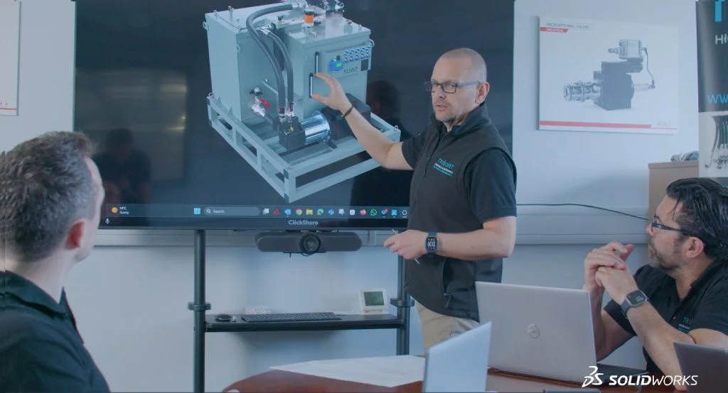 Trident Builds Smarter Hydraulic Solutions with SOLIDWORKS