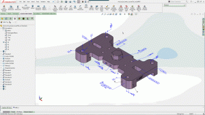 Learn About Custom Text Position Feature in SOLIDWORKS MBD