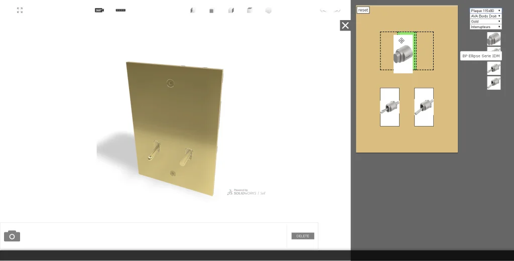 Drag-and-Drop Ordering Tool Powered by SOLIDWORKS Sell