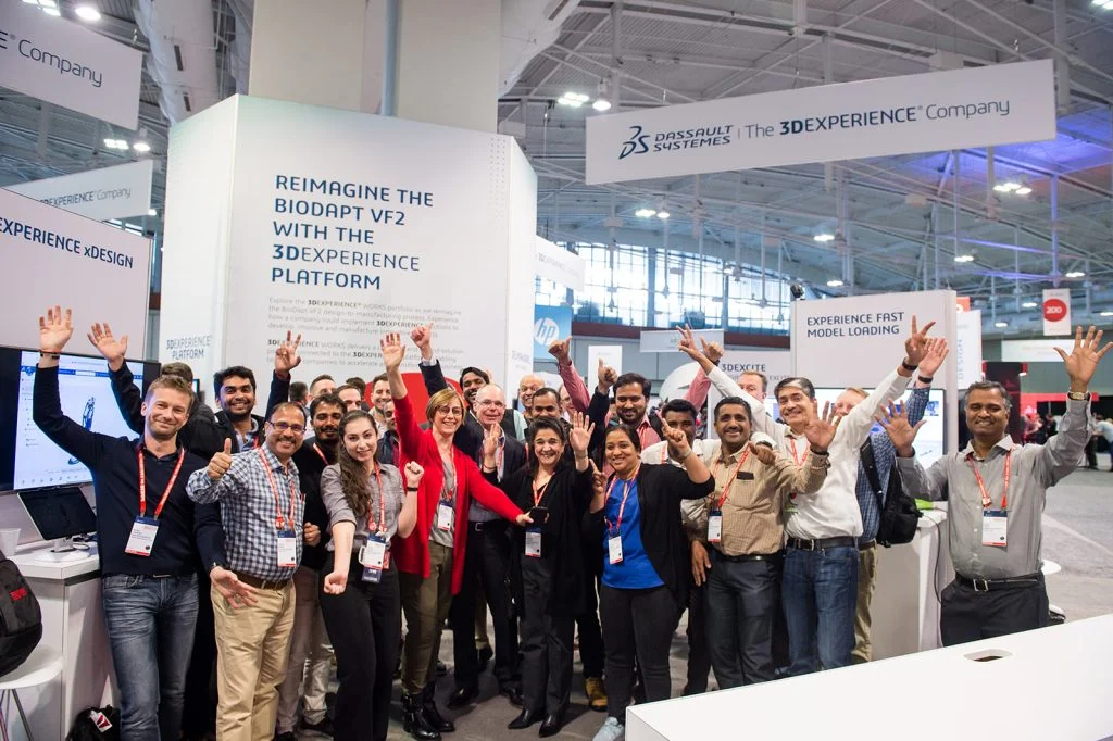 Welcome to the Dassault Systemes Booth at 3DEXPERIENCE World 2022