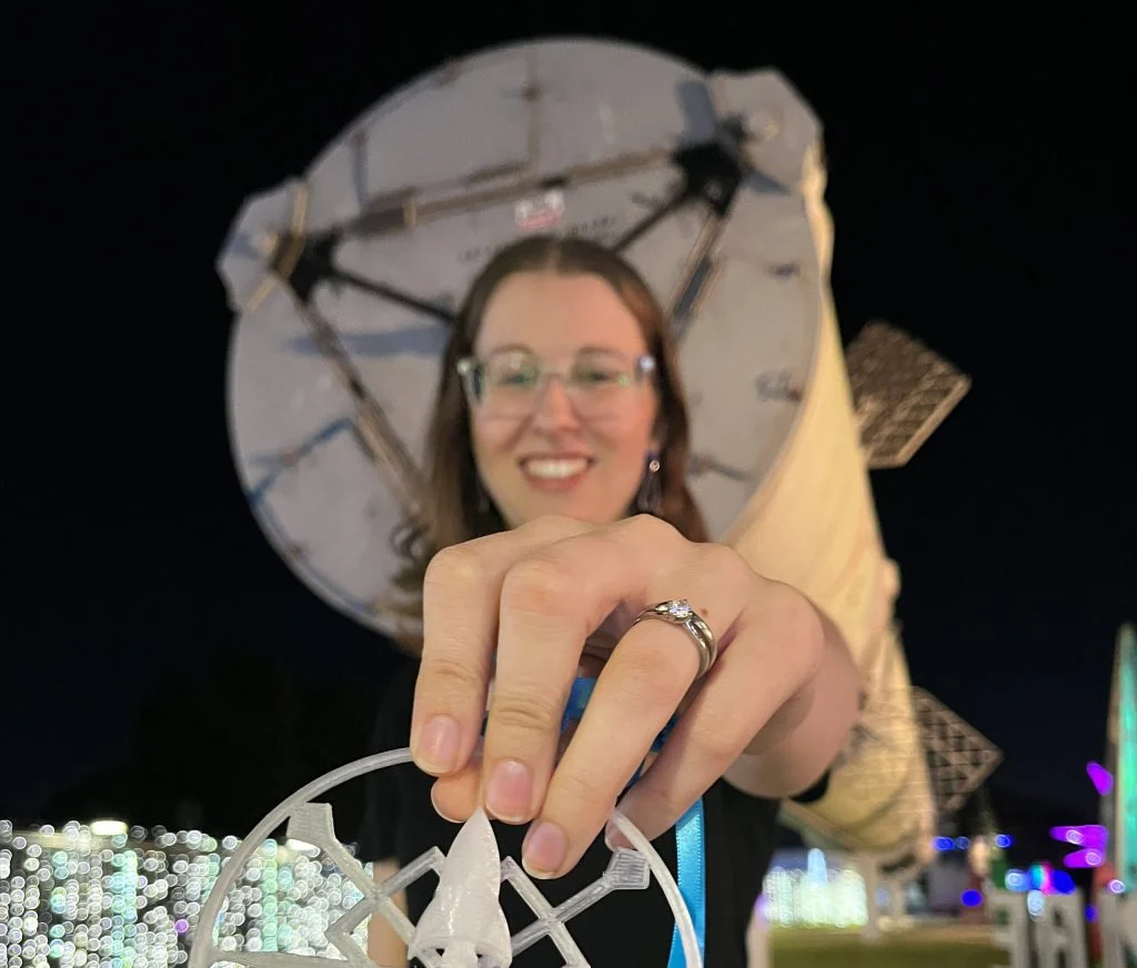 Space Center Houston and Erin Winick Create 3D Printed Ornament with SOLIDWORKS for Galaxy of Lights