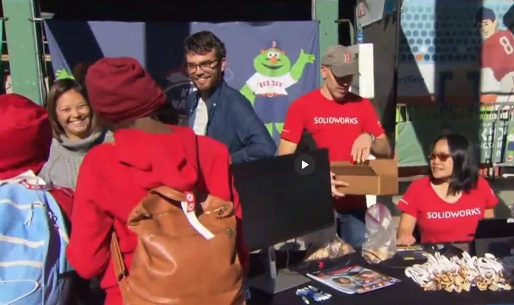 Fenway Park Hosts STEAM Day with SOLIDWORKS Apps for Kids