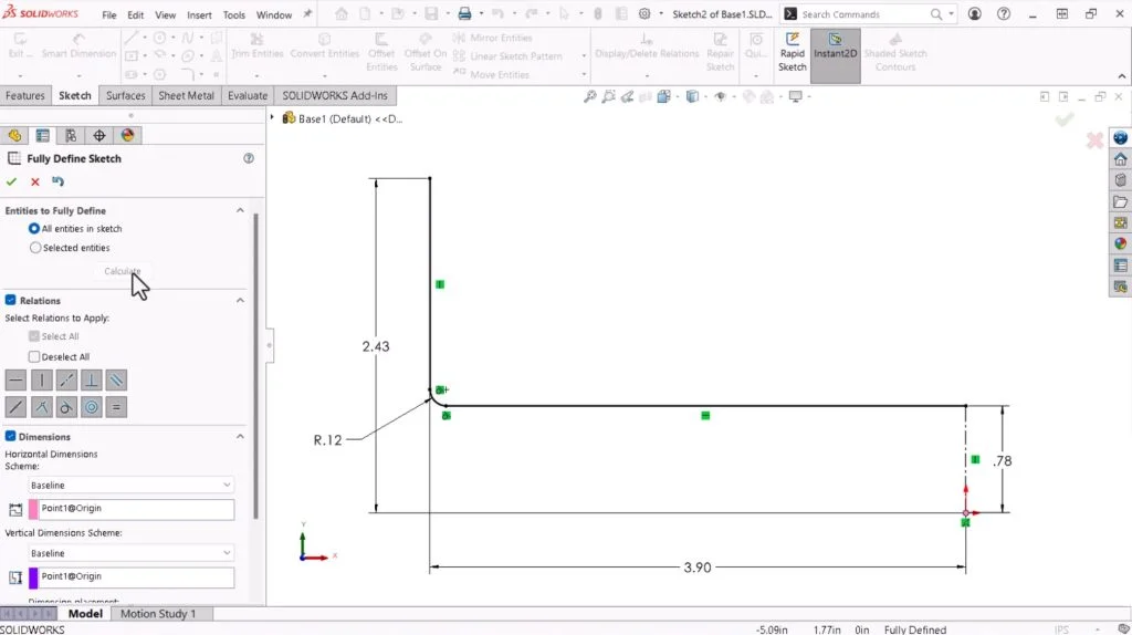 The Fastest Way To Fully Define a Sketch in SOLIDWORKS | Tech Tip Tuesday
