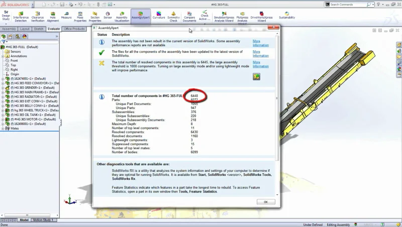Large Assemblies Made Easy with SolidWorks