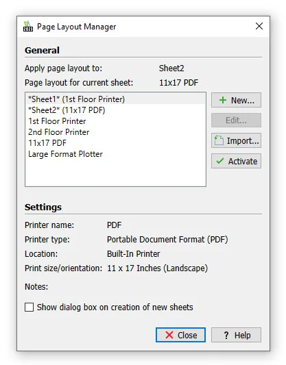 DraftSight 2023 New Features: Page Layout Manager - Blog Solidworks