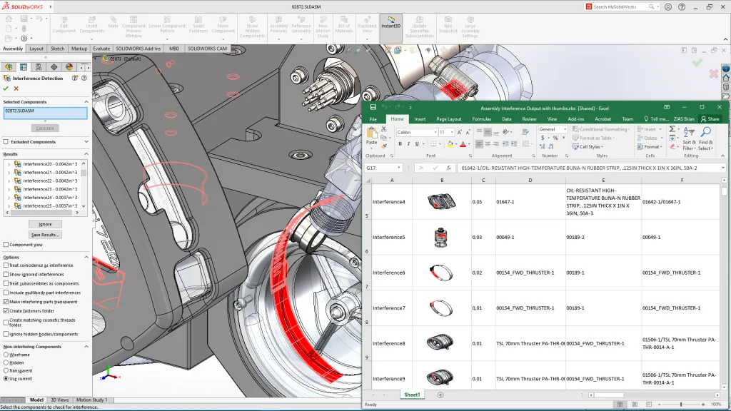New Assembly Productivity Tools in SOLIDWORKS 2021
