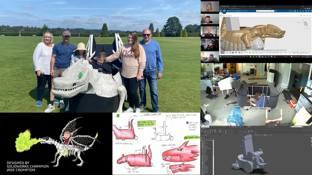 SOLIDWORKS Champions Made a ‘Fire’ Costume for This Kiddo!