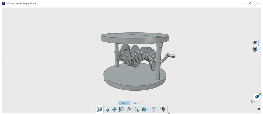 Creating a Model for Water Ripple Effect with SOLIDWORKS xDesign