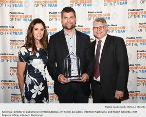 DELMIAWORKS Customer Intertech Plastics Inc. is Named Plastics News Processor of the Year