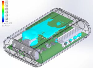 Design scenarios for fluid flow in SolidWorks Flow Simulation