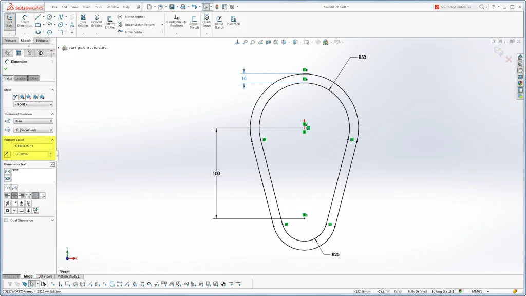 Sneak Peek 2016: Reverse the Direction of Sketch Offsets